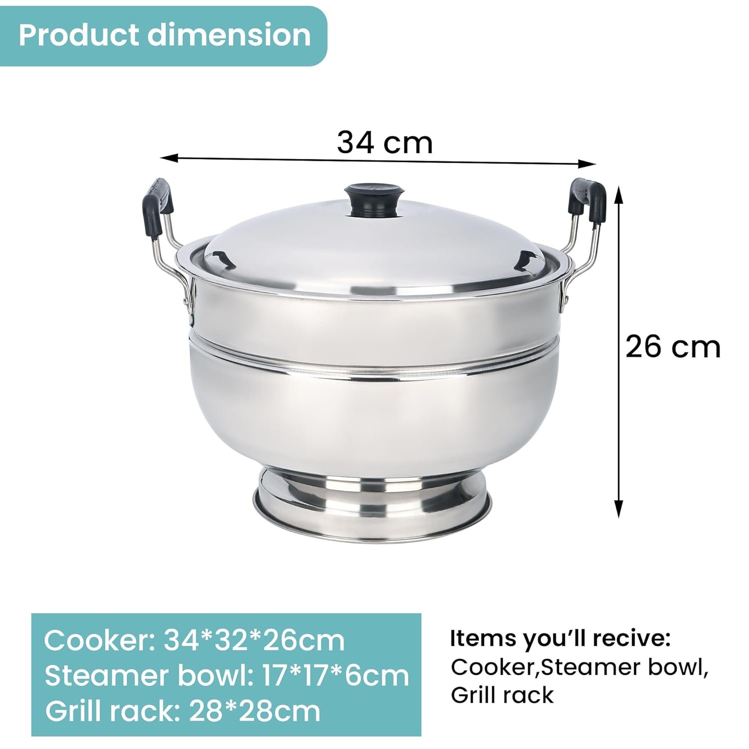 Stainless Steel Bati Oven / Tandoor (Avenue)