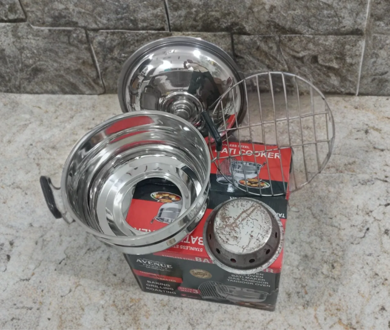 Stainless Steel Bati Oven / Tandoor (Avenue)