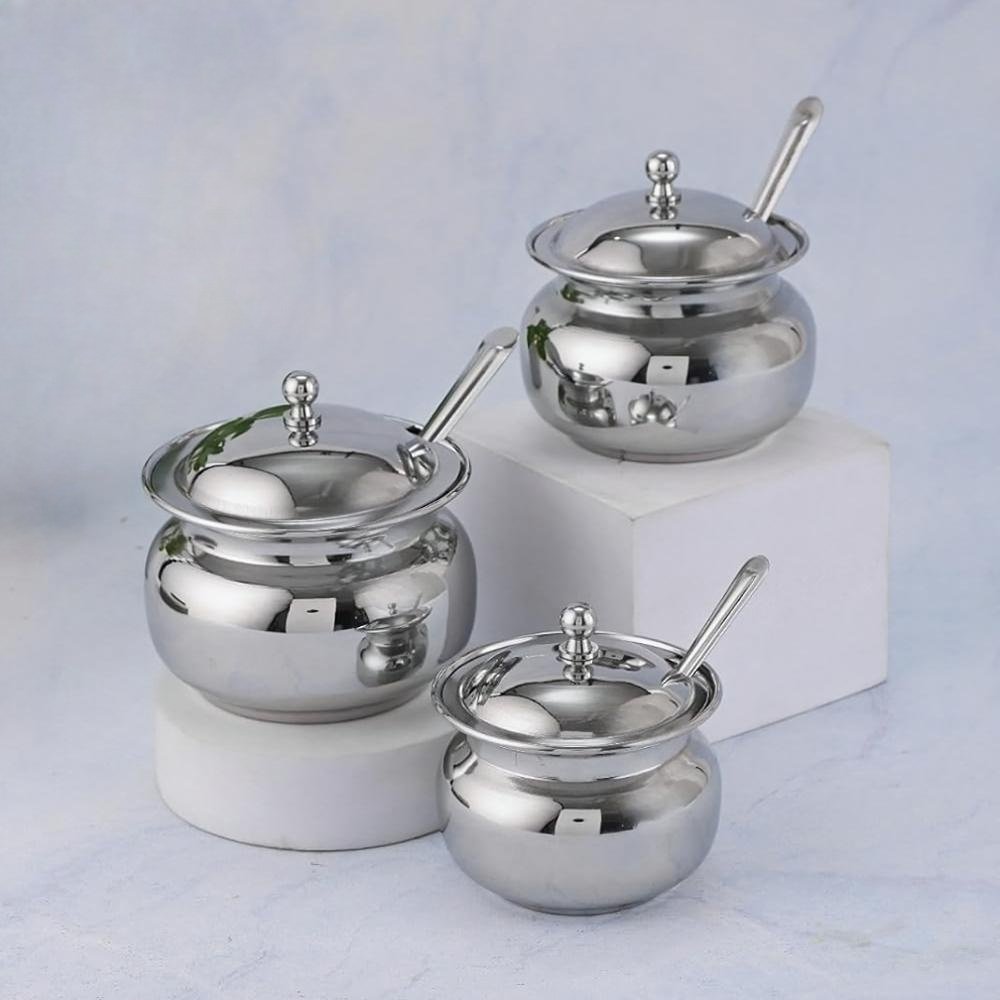 Stainless Steel Ghee Pot Classic