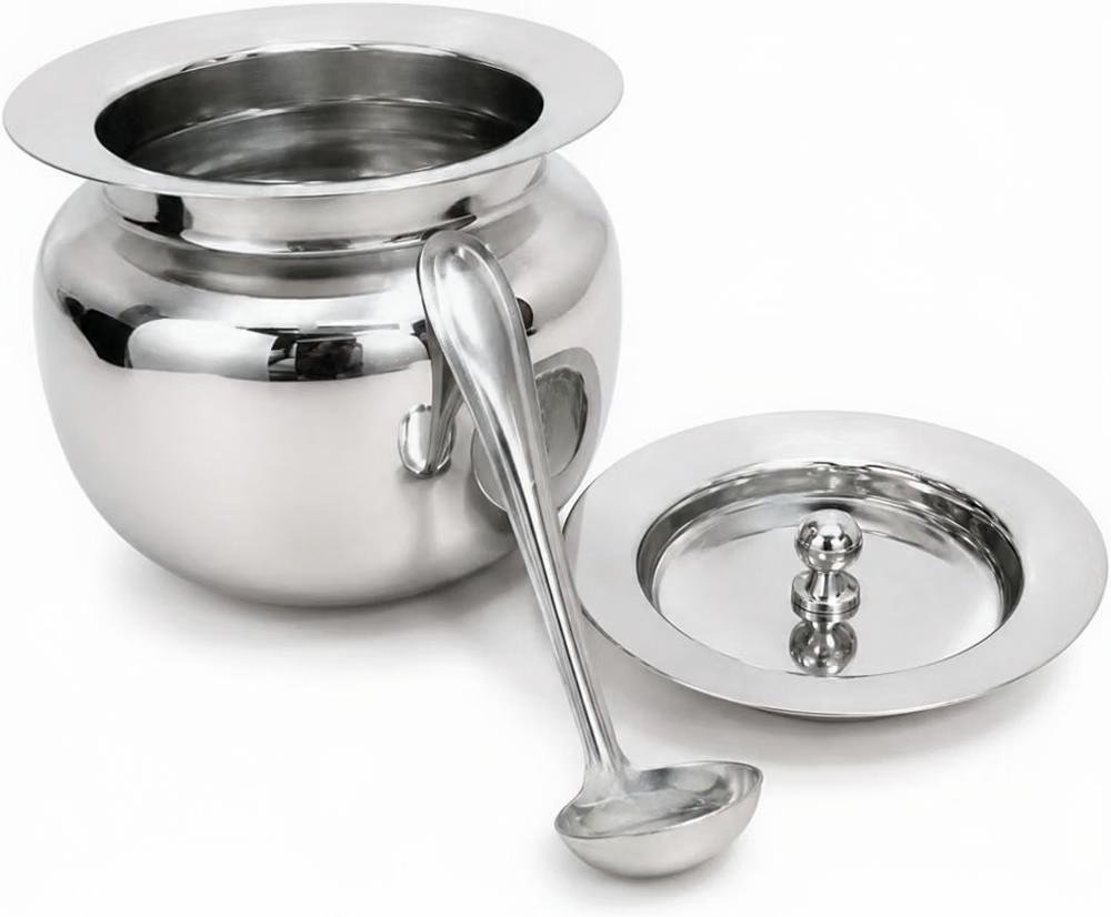 Stainless Steel Ghee Pot Apple