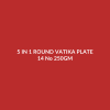 5 In 1 Round Vatika Plate