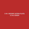 5 In 1 Round Vatika Plate
