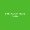 6 In 1 Achar Plate