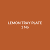 Lemon Tray Plate