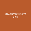 Lemon Tray Plate