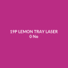 19P Lemon Tray Laser
