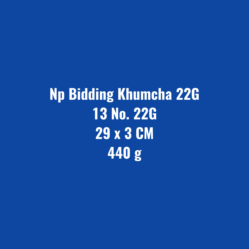 Np Bidding Khumcha 22G| Mp Bidding Tat Thali