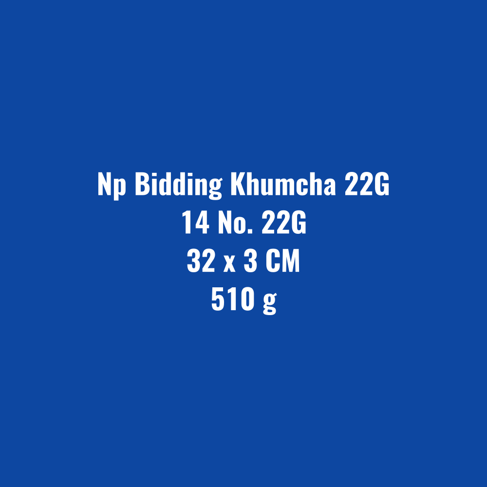 Np Bidding Khumcha 22G| Mp Bidding Tat Thali