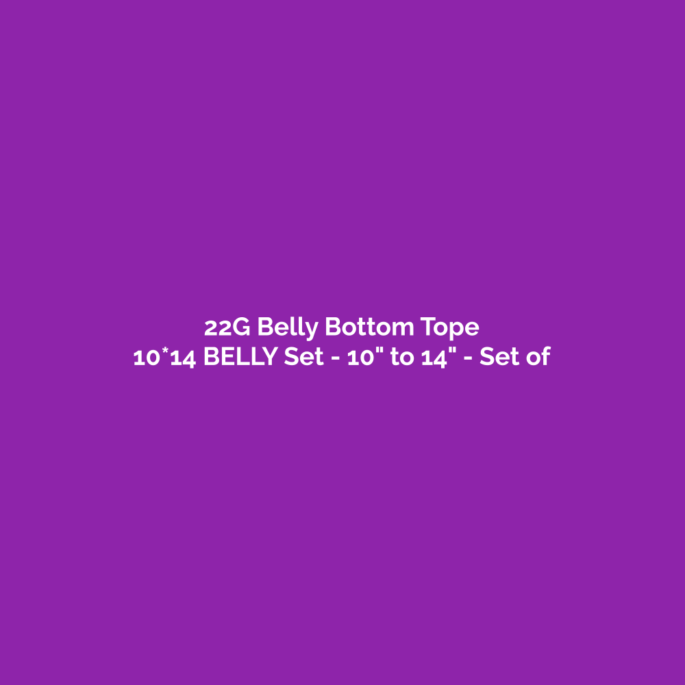 Stainless Steel Tope (Bhagona) 22G Belly Bottom