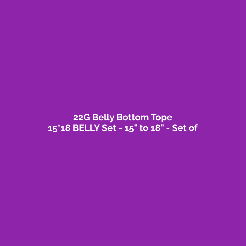 Stainless Steel Tope (Bhagona) 22G Belly Bottom