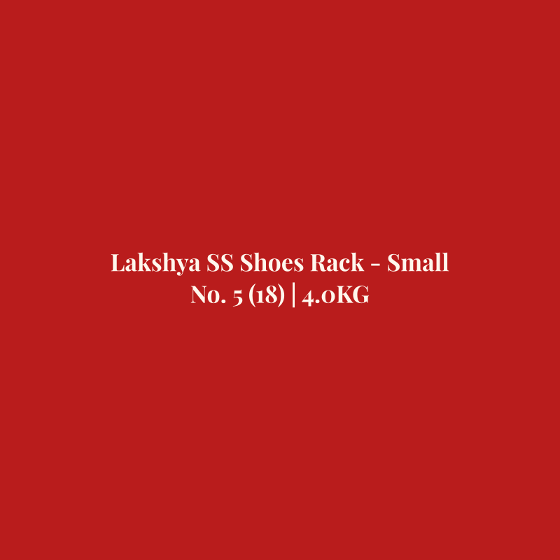 Stainless Steel Shoes Rack - Small