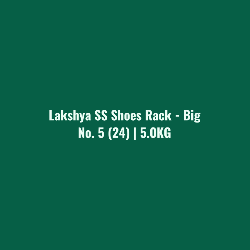 Stainless Steel Shoes Rack - Big