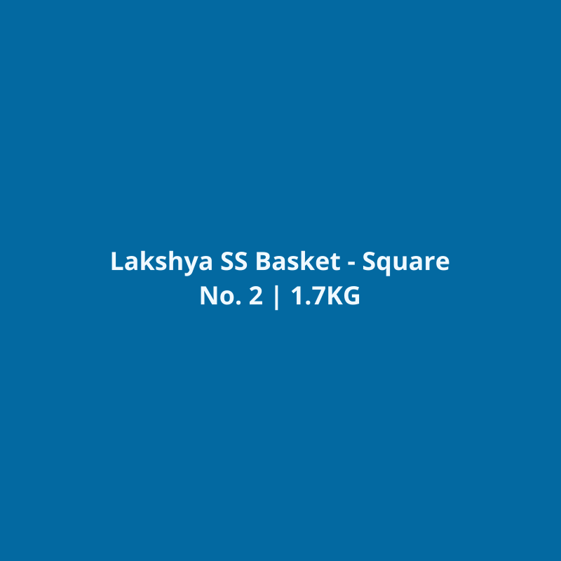 Stainless Steel Basket - Square